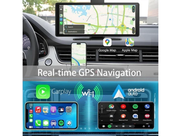 Wireless CarPlay Screen for Car — Car Infotainment System, SOYE