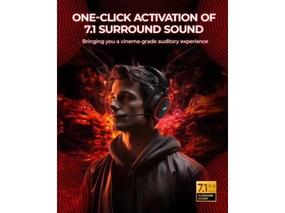 Wireless Gaming Headset — Wireless Earbuds, SOYE