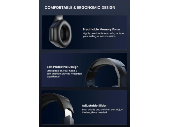 Wireless Gaming Headset — Wireless Earbuds, EKSA