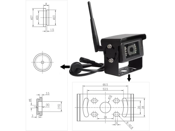 Wireless RV backup camera system — Backup Camera, Haloview