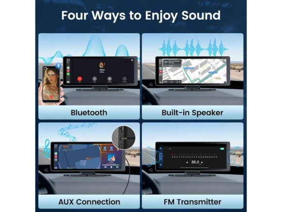 10.26' Portable Car Screen — Car Infotainment System, SOYE