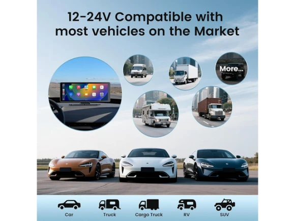10.26' Portable Car Screen — Car Infotainment System, SOYE