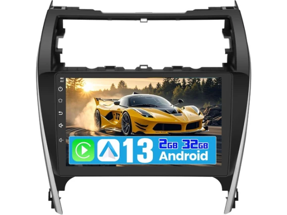 10-Inch Car Radio for Toyota Camry 2012, 2013, and 2014, 2GB+32GB — Car Infotainment System, SOYE