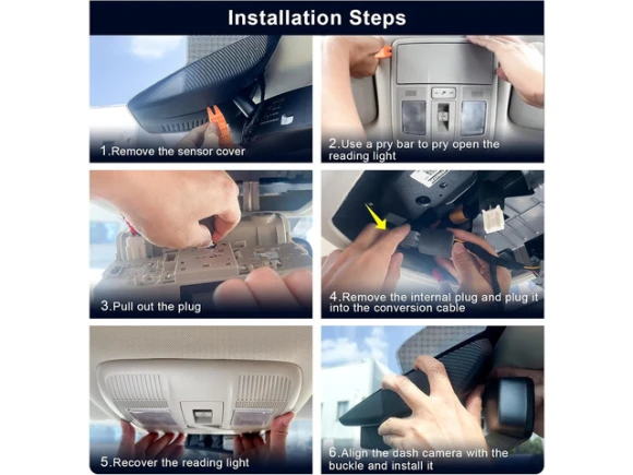 4K Dash Cam with 64GB Card for Mazda CX-5 and CX-9 — Dash Cam, SOYE