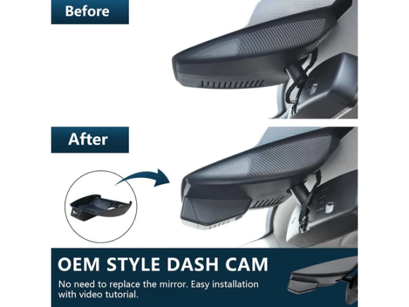 4K Dash Cam with 64GB Card for Mazda CX-5 and CX-9 — Dash Cam, SOYE