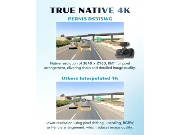 4K Front and Rear Dash Camera — Dash Cam, SOYE