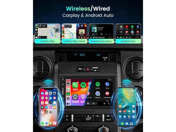 7-inch Car Stereo for Ford Vehicles — Car Infotainment System, Podofo