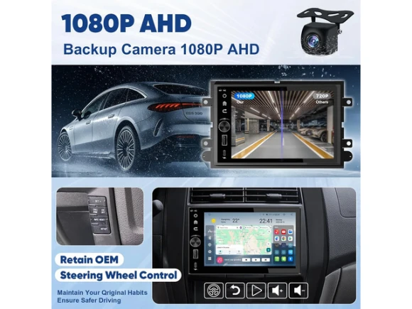 Car radio for Ford F150, F250 and F350 — Car Infotainment System, SOYE