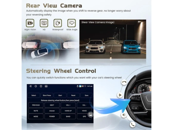 Car Radio for Toyota Yaris and Vios, 2007–2013 — Car Infotainment System, SOYE