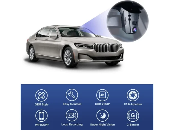 Dash Camera for BMW 5 Series and 7 Series — Dash Cam, Fitcamx
