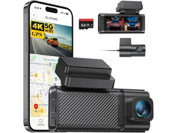 Dash camera with 64GB card — Dash Cam, SOYE