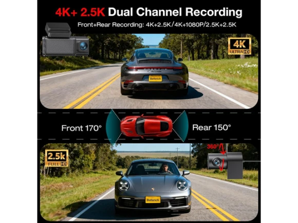 Dash camera with 64GB card — Dash Cam, SOYE