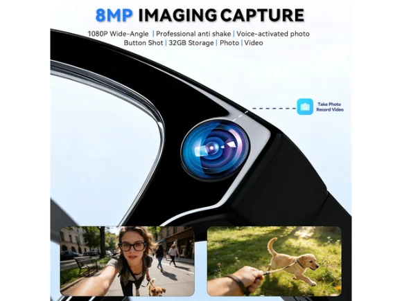 Black Smart Glasses — Smart Glasses, Generic Logic, Inc.