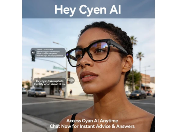Black Smart Glasses — Smart Glasses, Generic Logic, Inc.