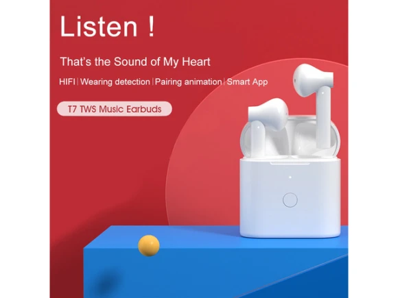 True wireless earbuds — Wireless Earbuds, QCY