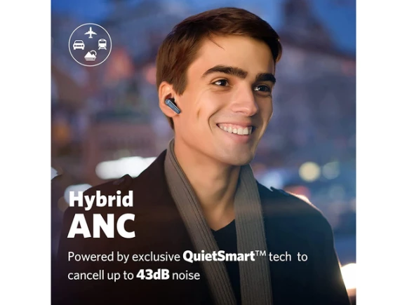 Wireless Noise-Cancelling Earbuds with Bluetooth 5.3 — Wireless Earbuds, Zell