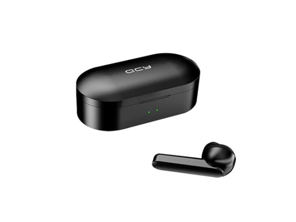 Black Wireless Earphones — Wireless Earbuds, QCY