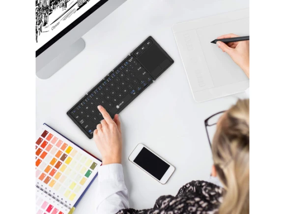 Foldable Bluetooth Keyboard BK08 — Bluetooth Keyboard, iClever