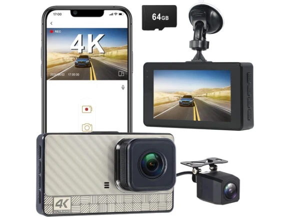 Front and Rear Dash Camera System — Dash Cam, ilepo