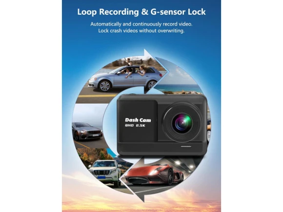 Front and Rear Dash Camera with 32GB SD Card — Dash Cam, ilepo