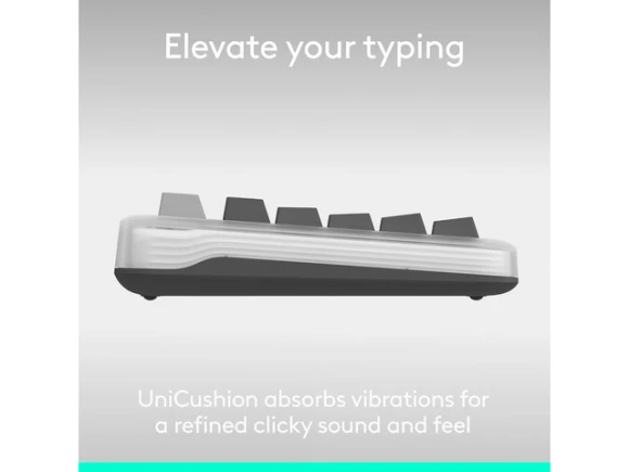 Graphite Wireless Mechanical Keyboard — Bluetooth Keyboard, Alto Keys