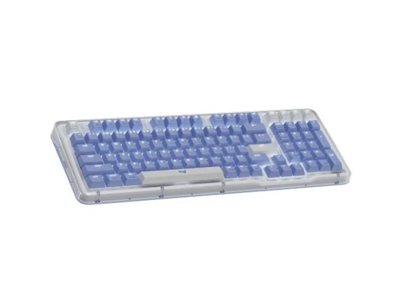 Wireless Mechanical Keyboard, Purple — Bluetooth Keyboard, Logitech