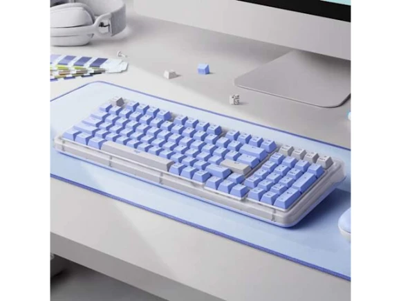 Wireless Mechanical Keyboard, Purple — Bluetooth Keyboard, Logitech