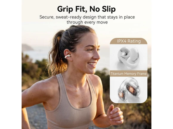 Open-Ear Clip-On Earbuds — Wireless Earbuds, Generic Logic, Inc.