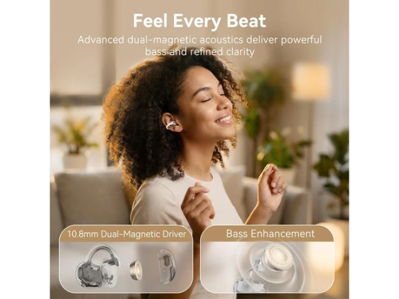 Open-Ear Clip-On Earbuds — Wireless Earbuds, Generic Logic, Inc.