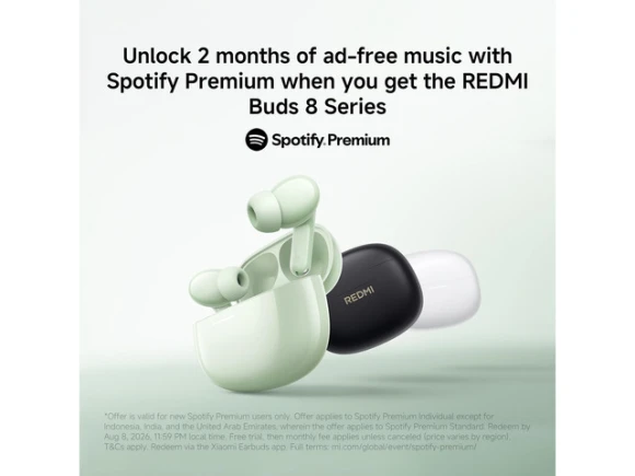 White True Wireless Earbuds — Wireless Earbuds, Redmi
