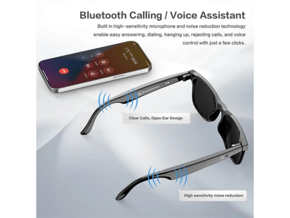 Smart Glasses, Classic Wayfarer Style — Smart Glasses, Generic Logic, Inc.