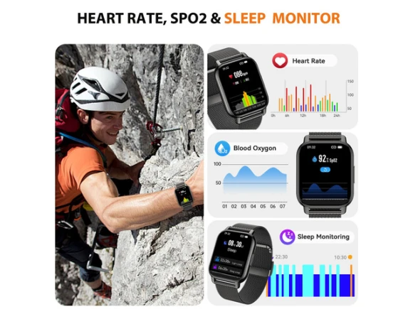 Smartwatch with Bluetooth Calling and AI Voice Control — Smart Watch, Generic Logic, Inc.