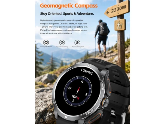 Smartwatch with Earbuds — Smart Watch, Generic Logic, Inc.
