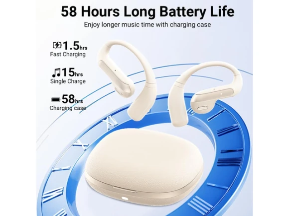 Wireless Bluetooth Earbuds with Ear Hooks — Wireless Earbuds, Generic Logic, Inc.