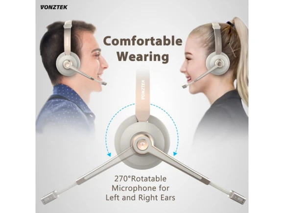 Bluetooth Headset with Microphone — Wireless Earbuds, Generic Logic, Inc.