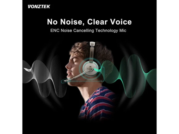 Bluetooth Headset with Microphone — Wireless Earbuds, Generic Logic, Inc.