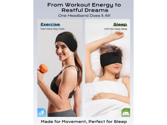 Bluetooth Sleep Headphone Headband — Wireless Earbuds, Generic Logic, Inc.