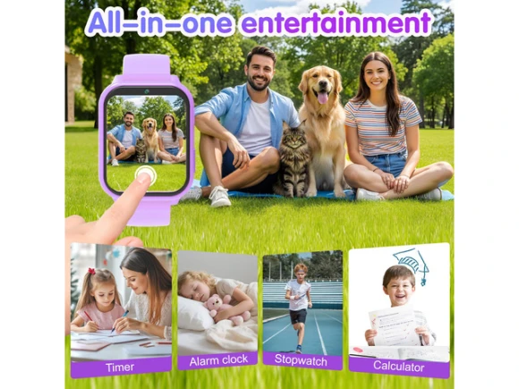 Kids' Smartwatch, Purple — Kids Smart Watch, Generic Logic, Inc.