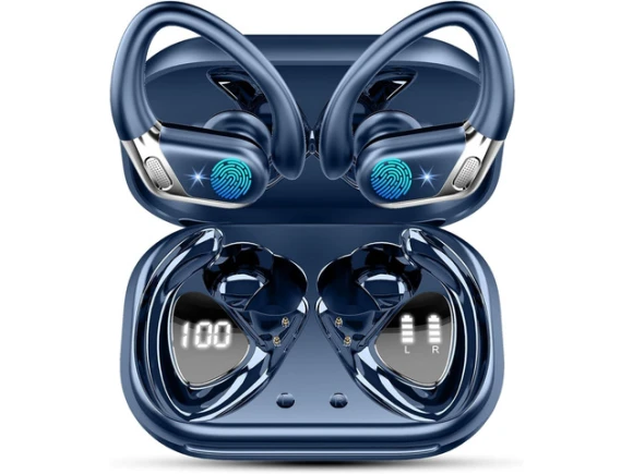 Blue Wireless Earbuds — Wireless Earbuds, Generic Logic, Inc.
