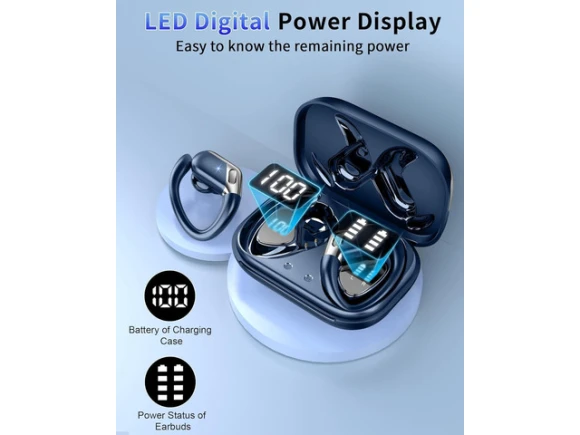 Blue Wireless Earbuds — Wireless Earbuds, Generic Logic, Inc.