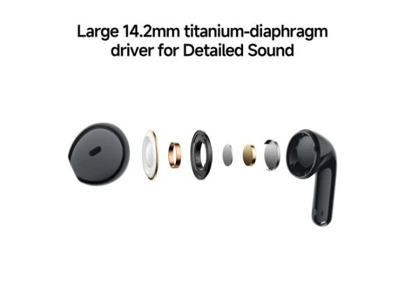 White Wireless Earphones — Wireless Earbuds, Redmi