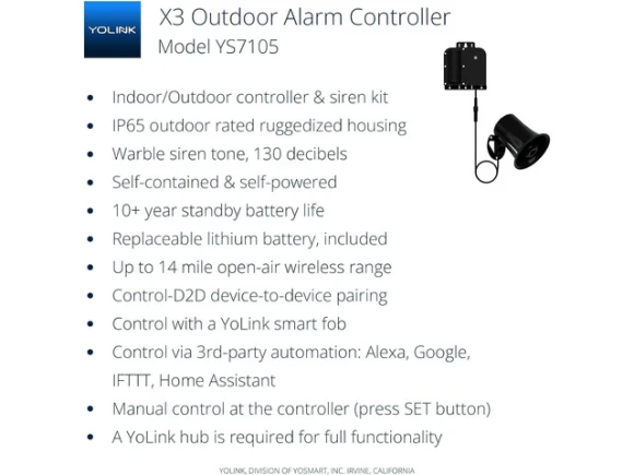 Outdoor alarm kit — Security Monitoring, Generic Logic, Inc.