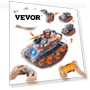 STEM Building Toys for Kids 5 in 1 App & Remote Control Car/Robot 554 PCS — Construction Kits, VEVOR