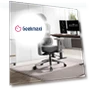 Превью Ergonomic Chair with Adjustable Backrest, Armrest, Headrest, and Footrest - Grey — Desk Chairs, NEWTRAL
