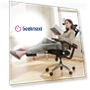 Превью Ergonomic Chair with Footrest, Auto-Following Backrest Headrest, Adaptive Lower Back Support - Black — Desk Chairs, NEWTRAL