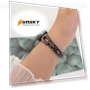 Превью U-shaped Diamond Bracelet Metal Watch Band for Xiaomi Smart Band 9/8 — Bands, Xiaomi