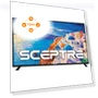 50" 4K LED TV UHD 3840x2160 HDTV, Sports Gaming Movie Slim Wall Mountable — Television