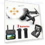 Foldable RC Drone with Camera, App Control, 2 Batteries — ECUs, E88