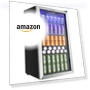 Превью 126 Can Mini Beverage Refrigerator with Glass Door — Drink Coolers, EUHOMY