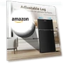 Превью Mini Fridge with Freezer, 2 Door Small Refrigerator, 3.2 CU.FT — Mini Fridges, BANGSON